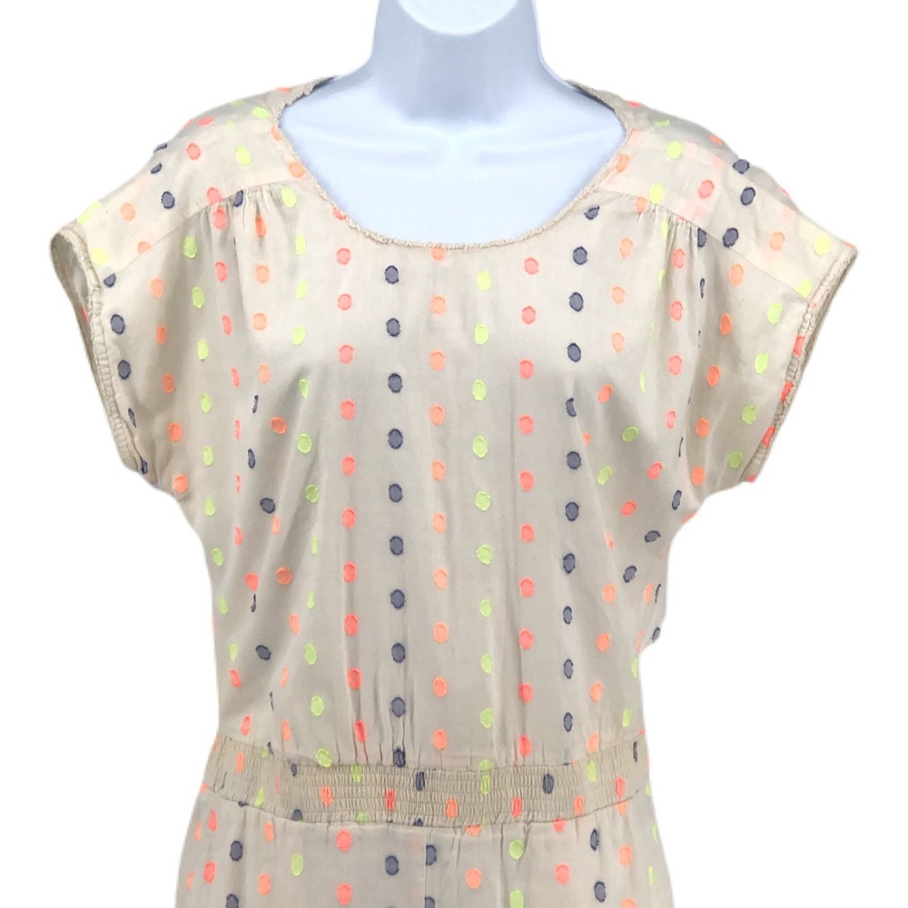 Corey Ivory Candy Ribbon Romper - Picture 2 of 7